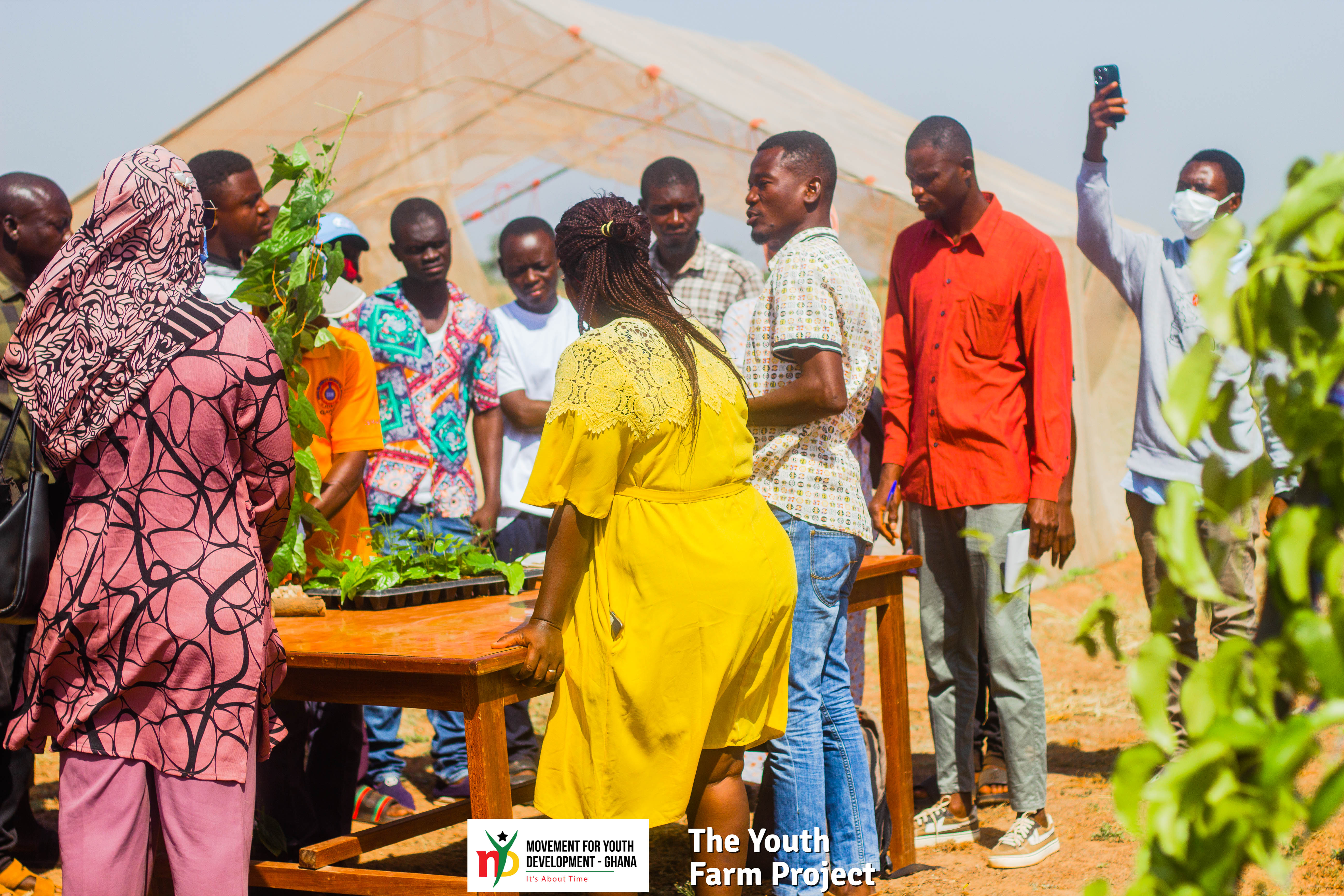 MYD Youth in the field
